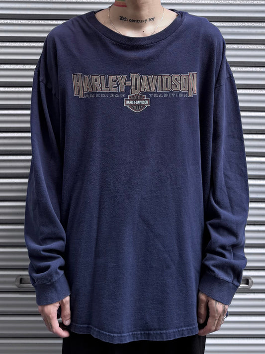 00's Harley Davidson「INDIANAPOLIS」ハーレーTシャツ