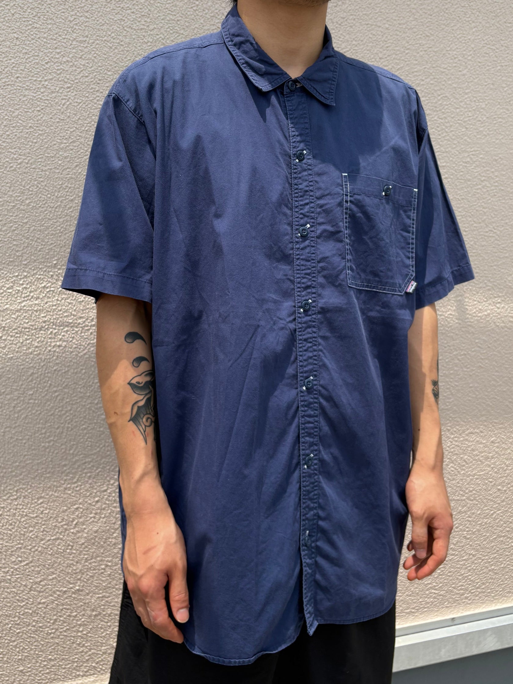 00's PATAGONIA「Cotton Shirt」半袖シャツ