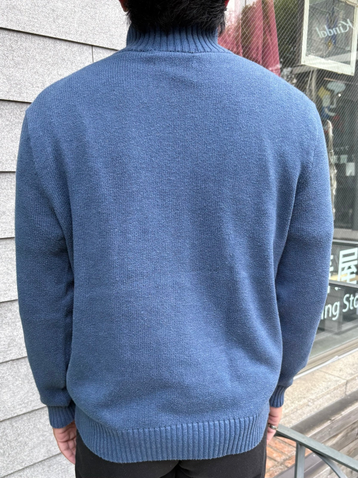 90's「RALPH LAUREN」ハーフジップニット