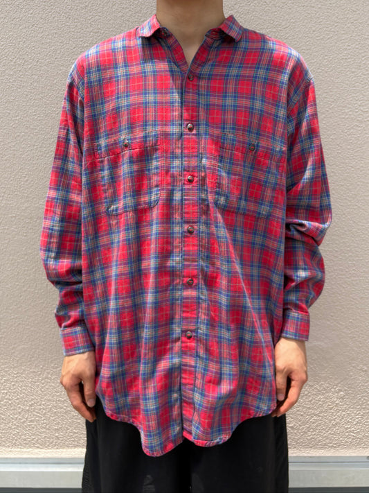90's PATAGONIA「Organic Cotton Check Shirt」長袖シャツ