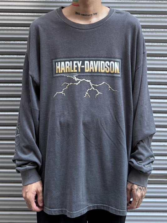 00's Harley Davidson「Thunder」ハーレーTシャツ