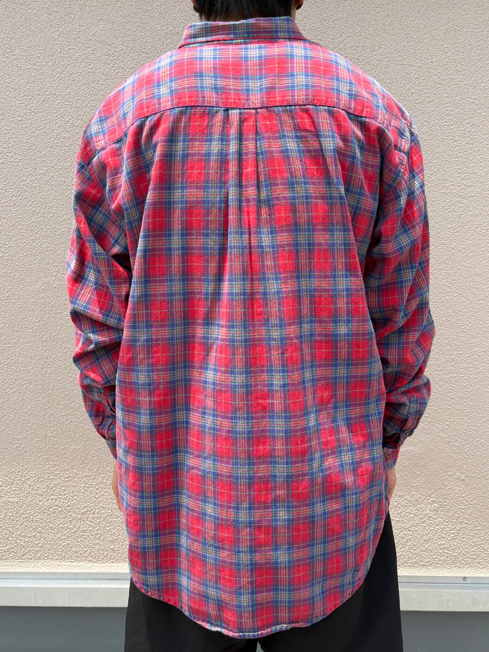 90's PATAGONIA「Organic Cotton Check Shirt」長袖シャツ
