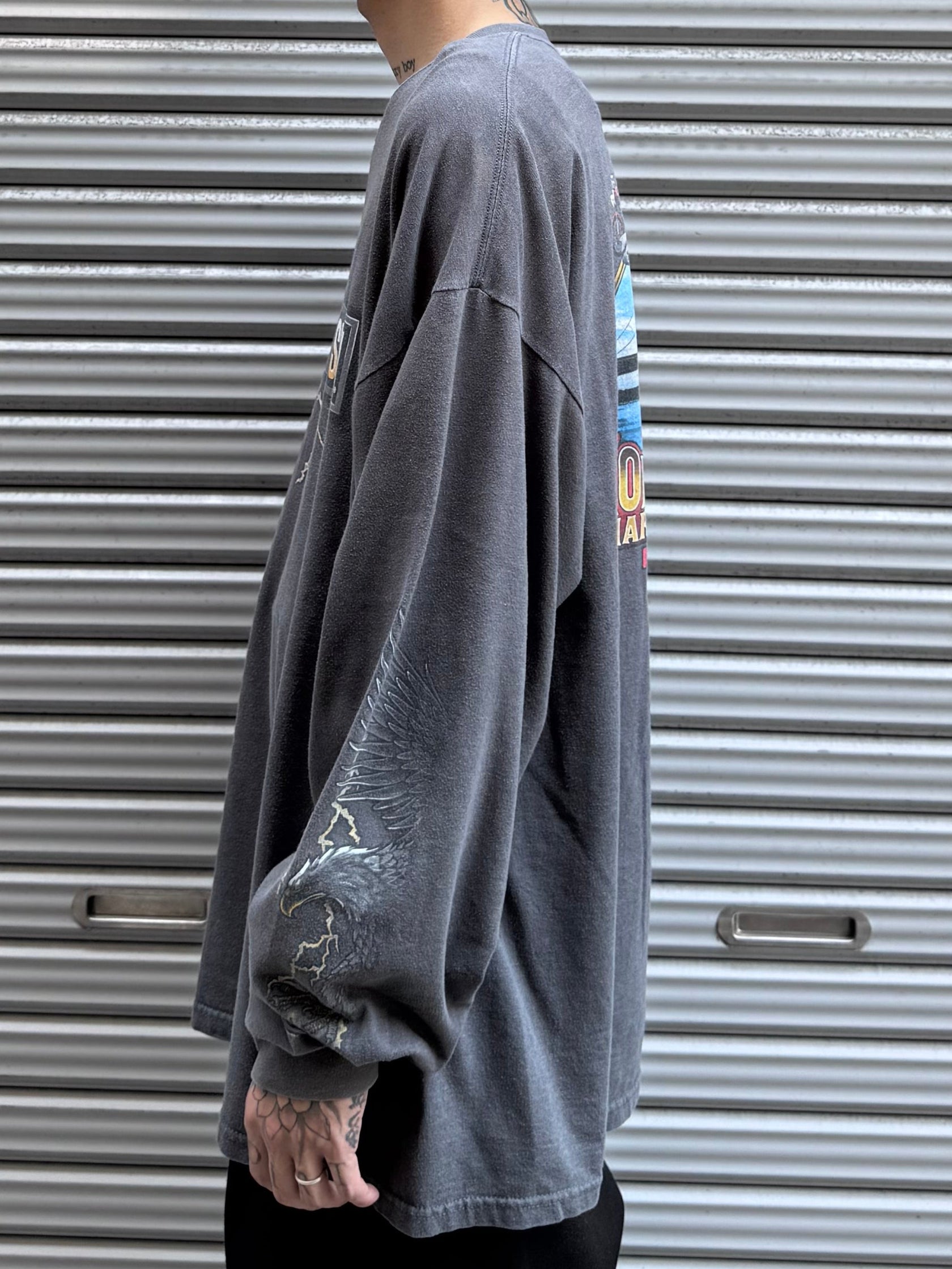 00's Harley Davidson「Thunder」ハーレーTシャツ