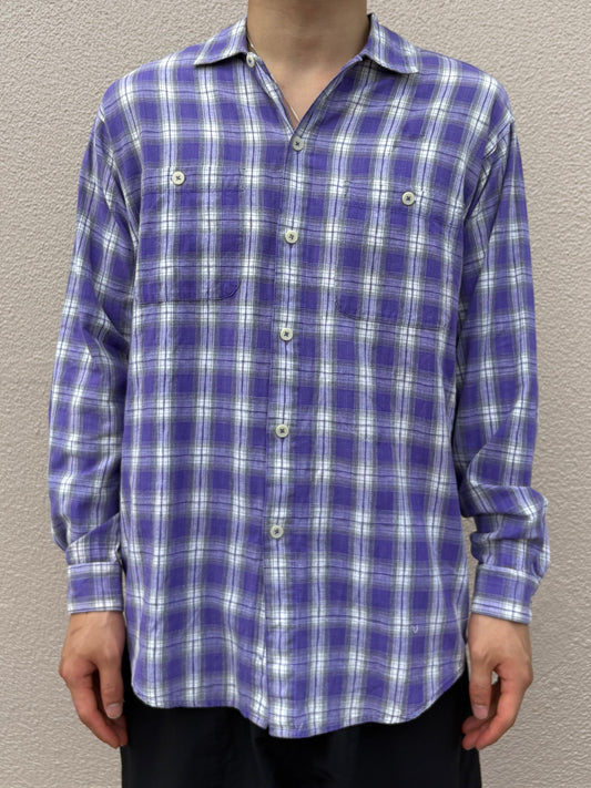 90's PATAGONIA「Shadow Check Ombre Shirt」長袖シャツ