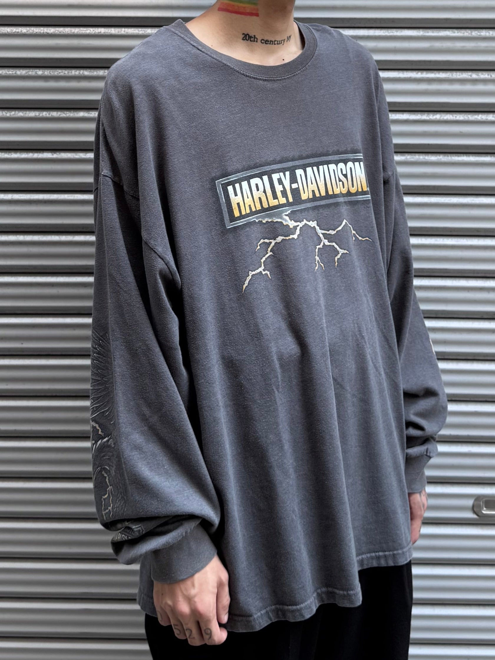 00's Harley Davidson「Thunder」ハーレーTシャツ
