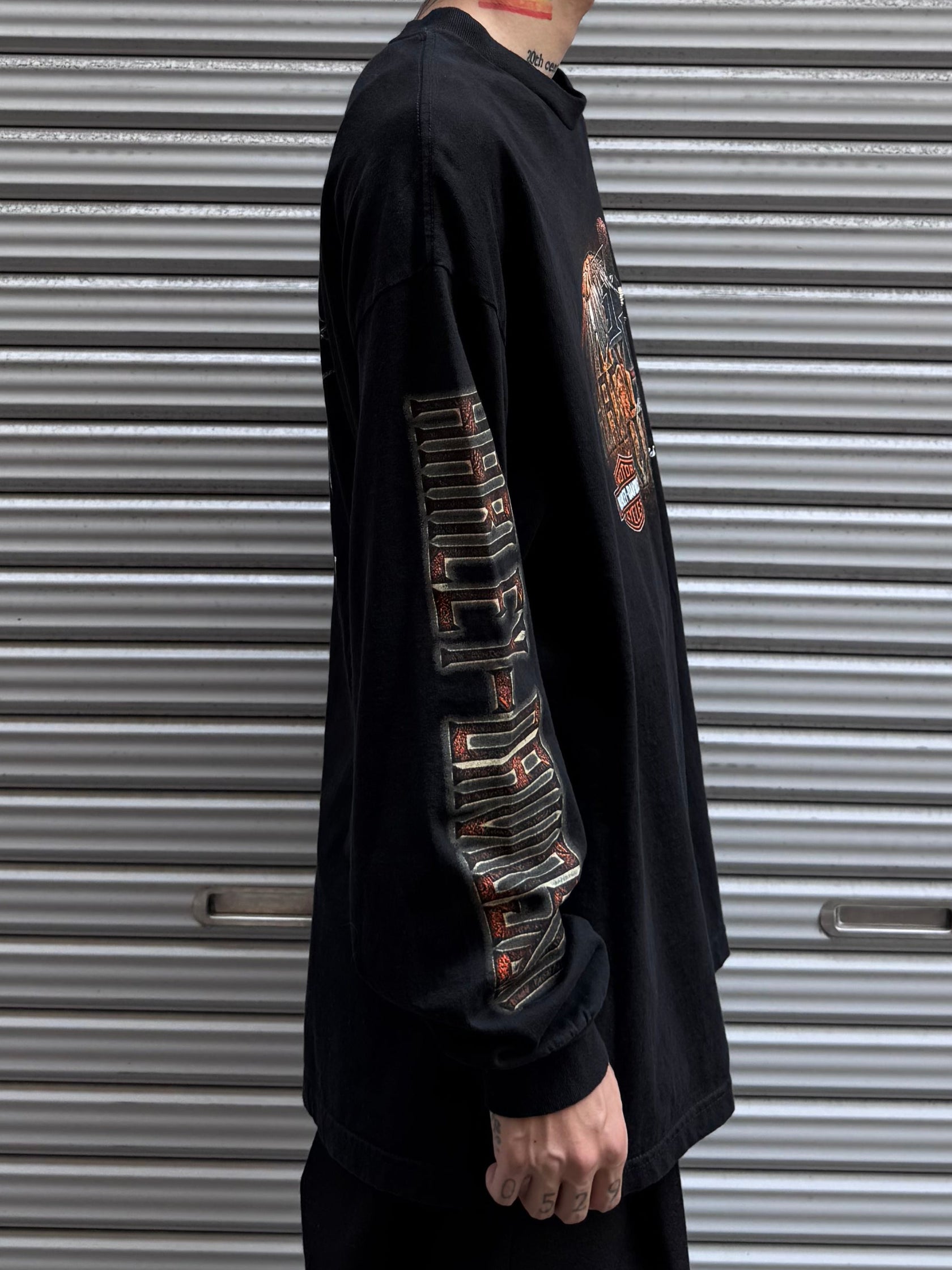 00's Harley Davidson「Eagle」ハーレーTシャツ