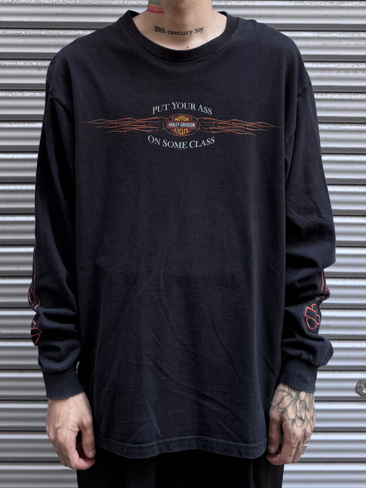 00's Harley Davidson「OZARK」ハーレーTシャツ