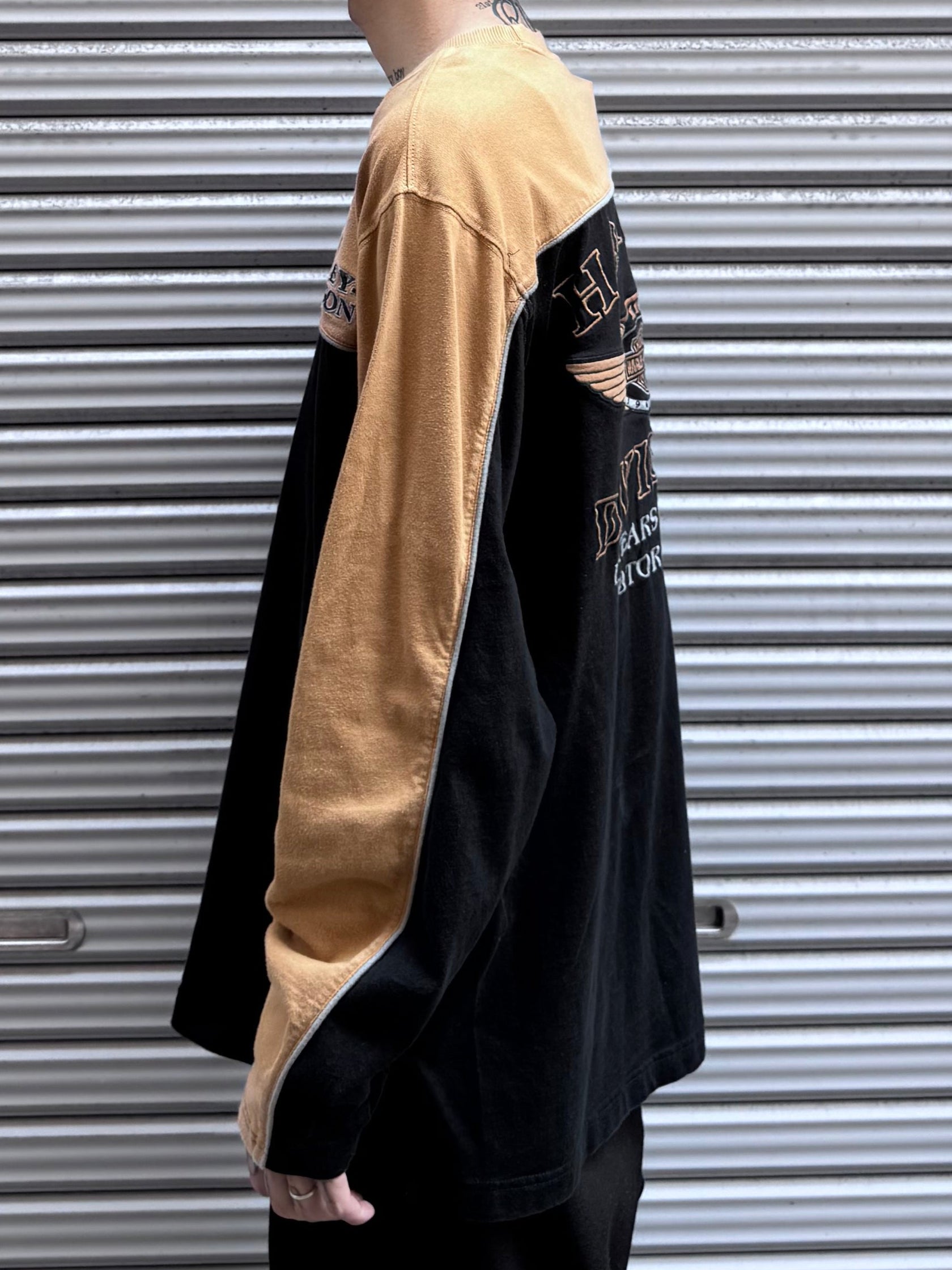 00's Harley Davidson 「110 YEARS OF GREAT」ハーレーTシャツ