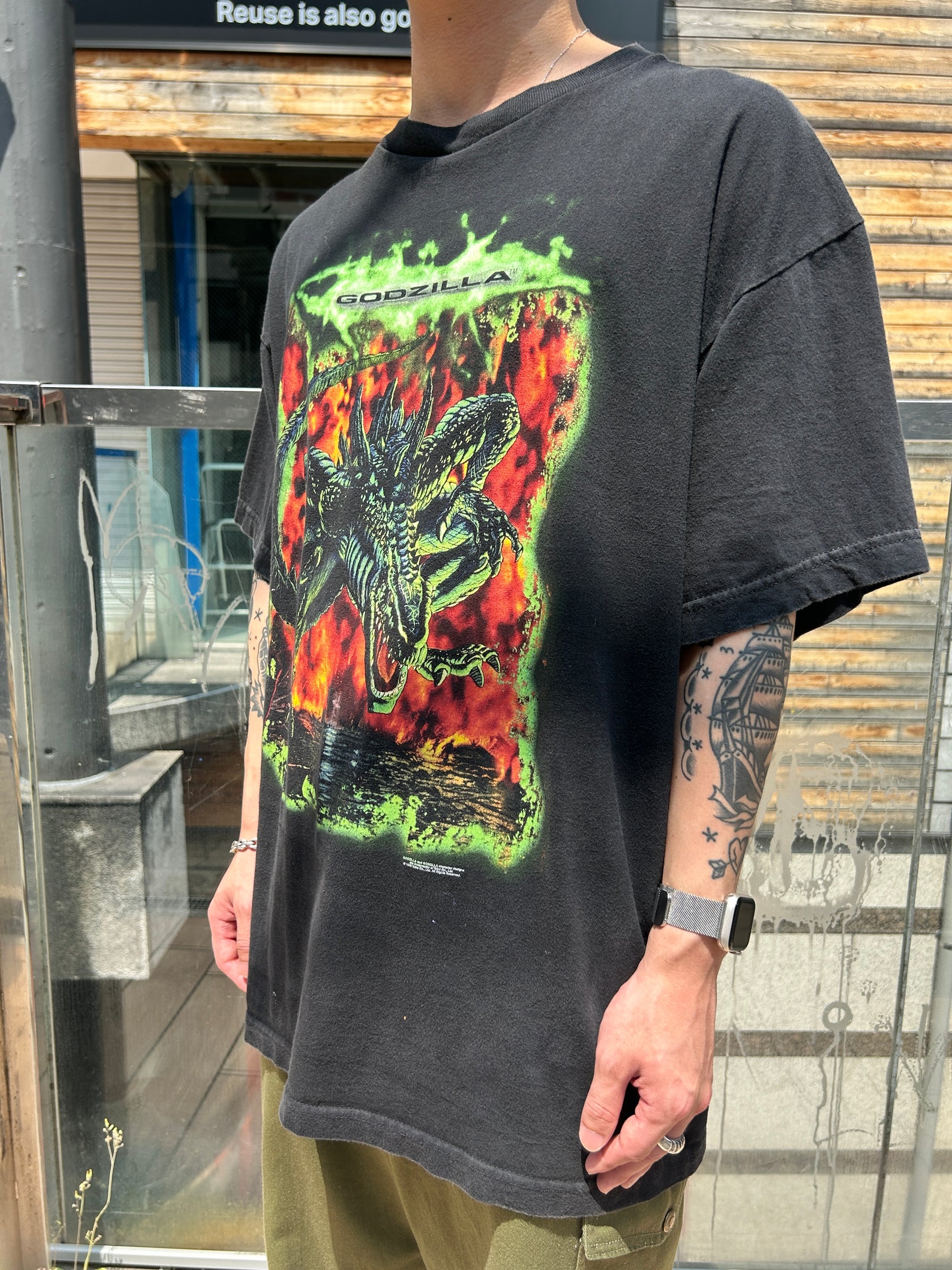 90's「GODZILLA」ムービー Tシャツ