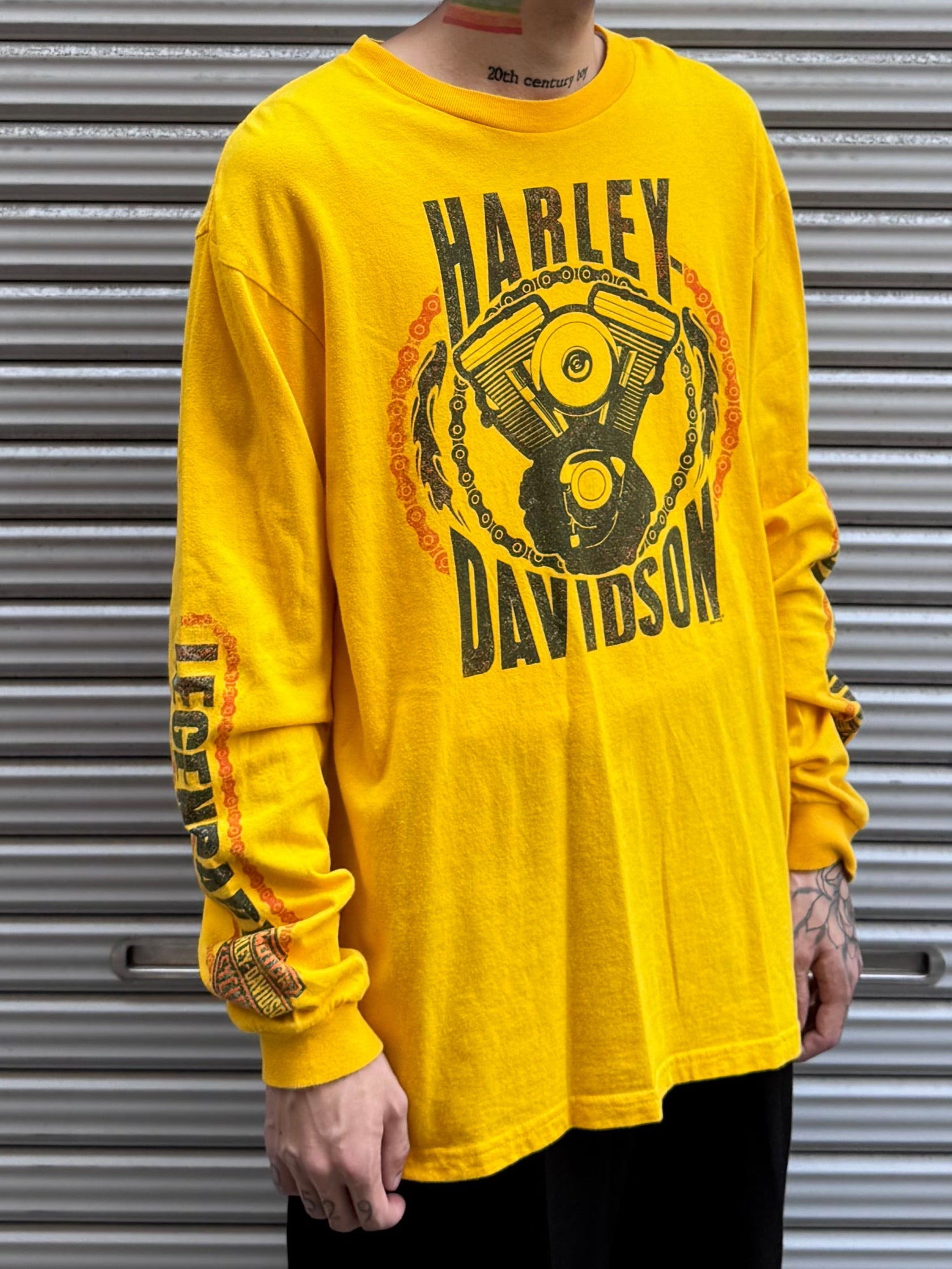 00's Harley Davidson 「LIMA」ハーレーTシャツ