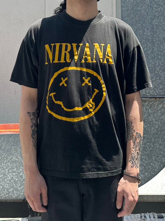 00's NIRVANA 「SMILE」バンドTシャツ
