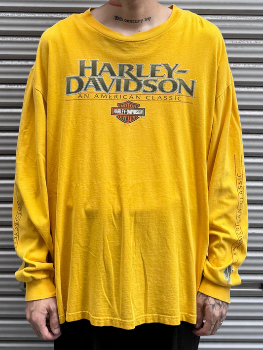 00's Harley Davidson「Bar&Shield」ハーレーTシャツ