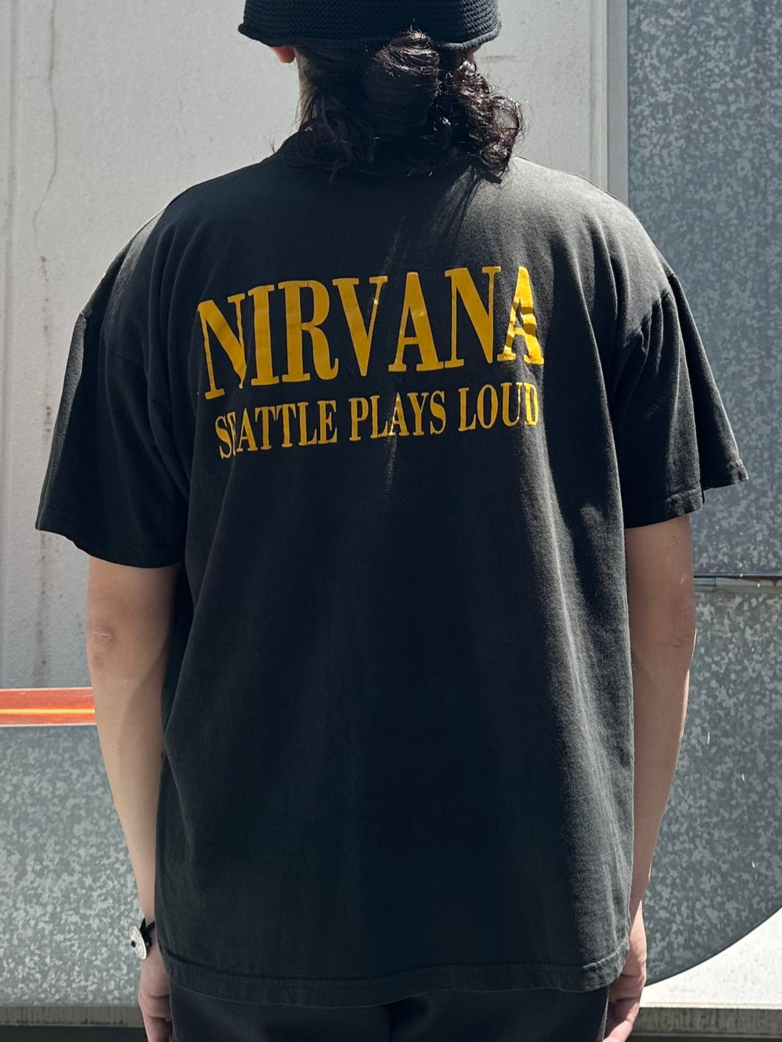 00's NIRVANA 「SMILE」バンドTシャツ