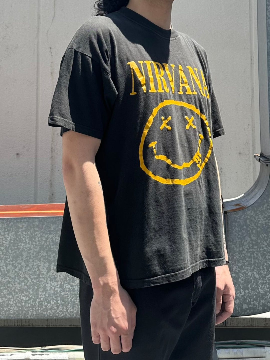 00's NIRVANA 「SMILE」バンドTシャツ