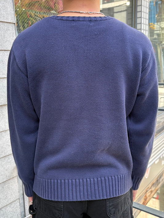 90's「RALPH LAUREN」ワンポイントニット