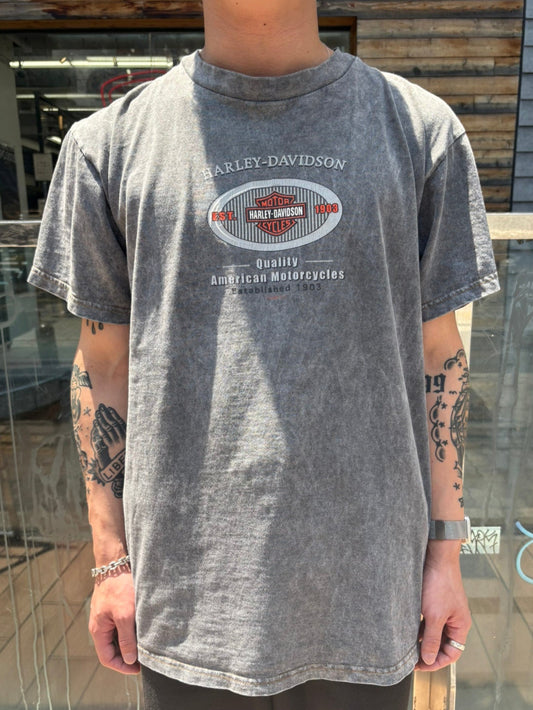 00's HARLEY-DAVIDSON「DAYTONA BEACH」USA製 ハーレーTシャツ
