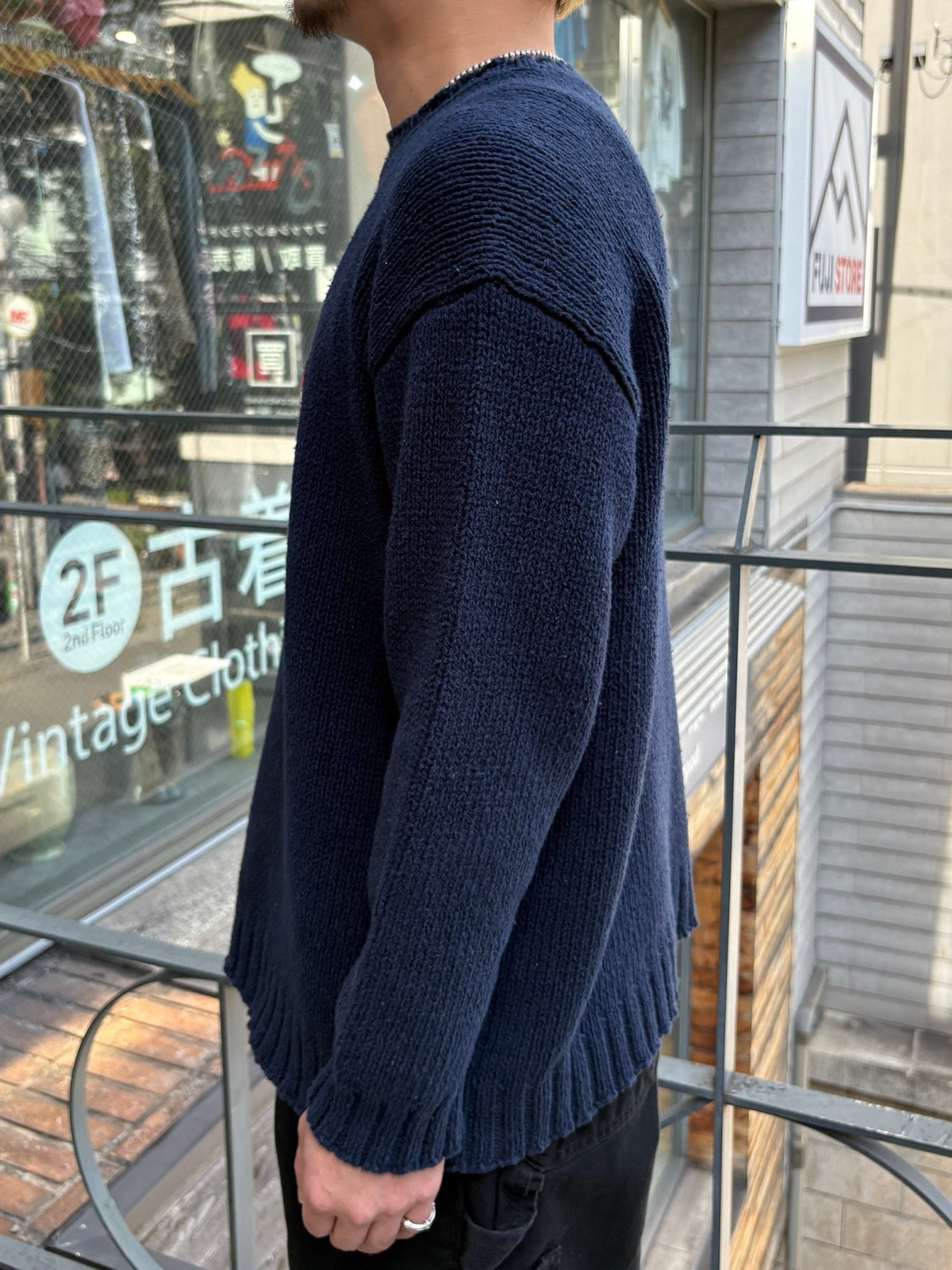 90's「RALPH LAUREN」コットンニット