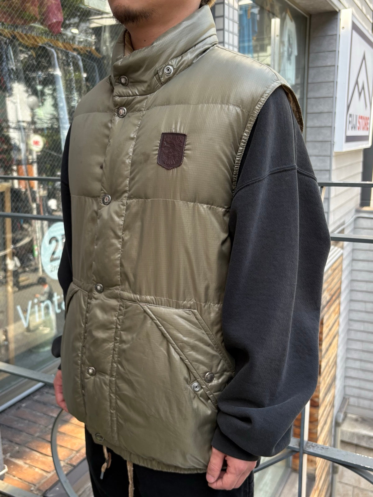 90's「RALPH LAUREN」ダウンベスト