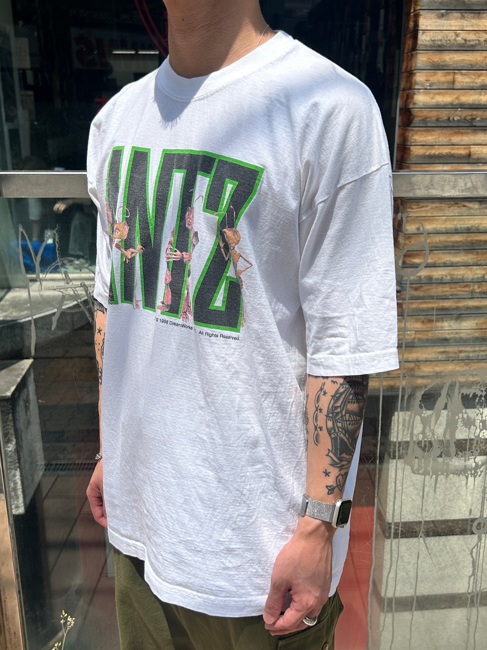 90's 「ANTZ DreamWorks」ムービー Tシャツ