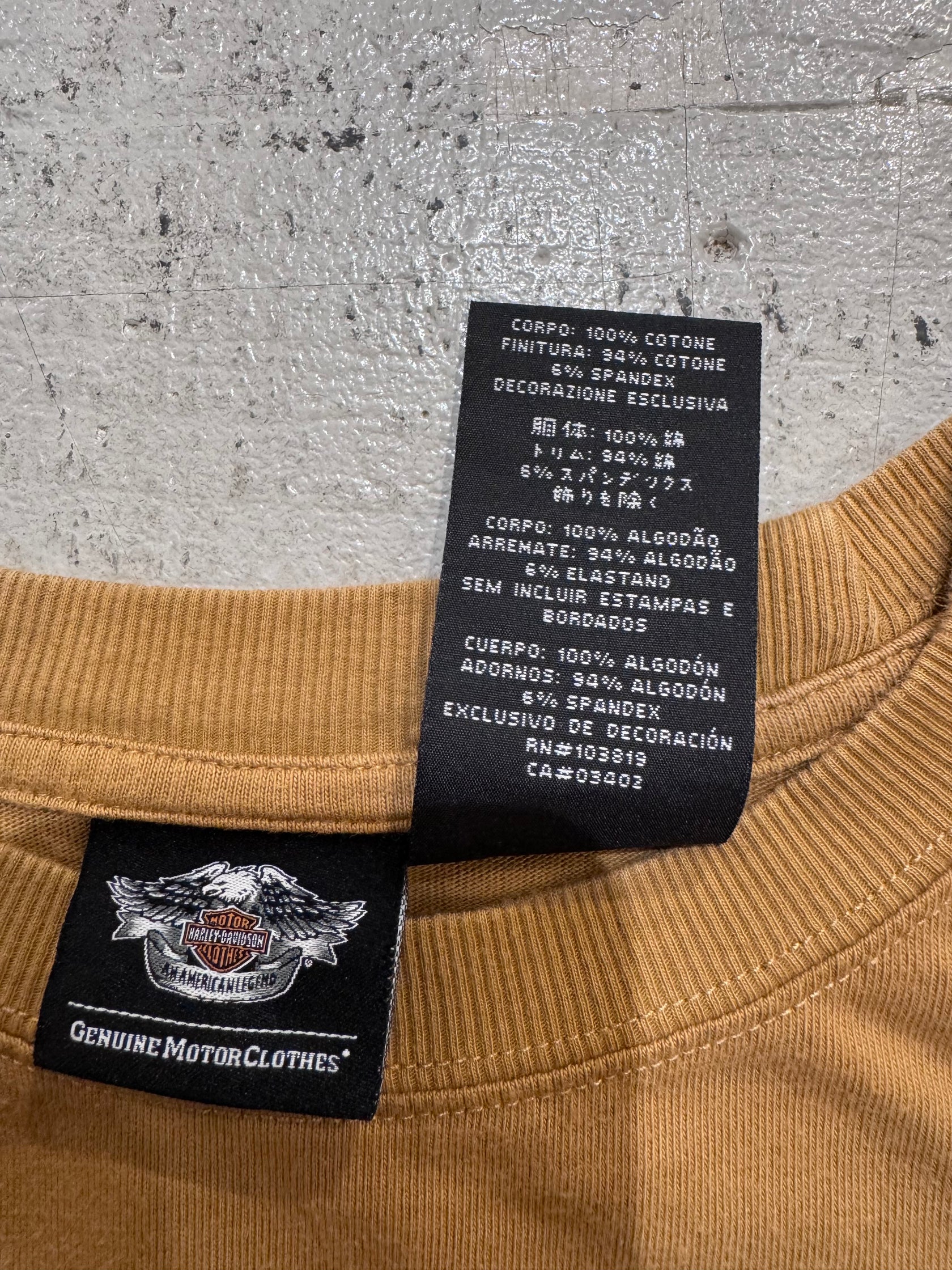 00's Harley Davidson 「110 YEARS OF GREAT」ハーレーTシャツ