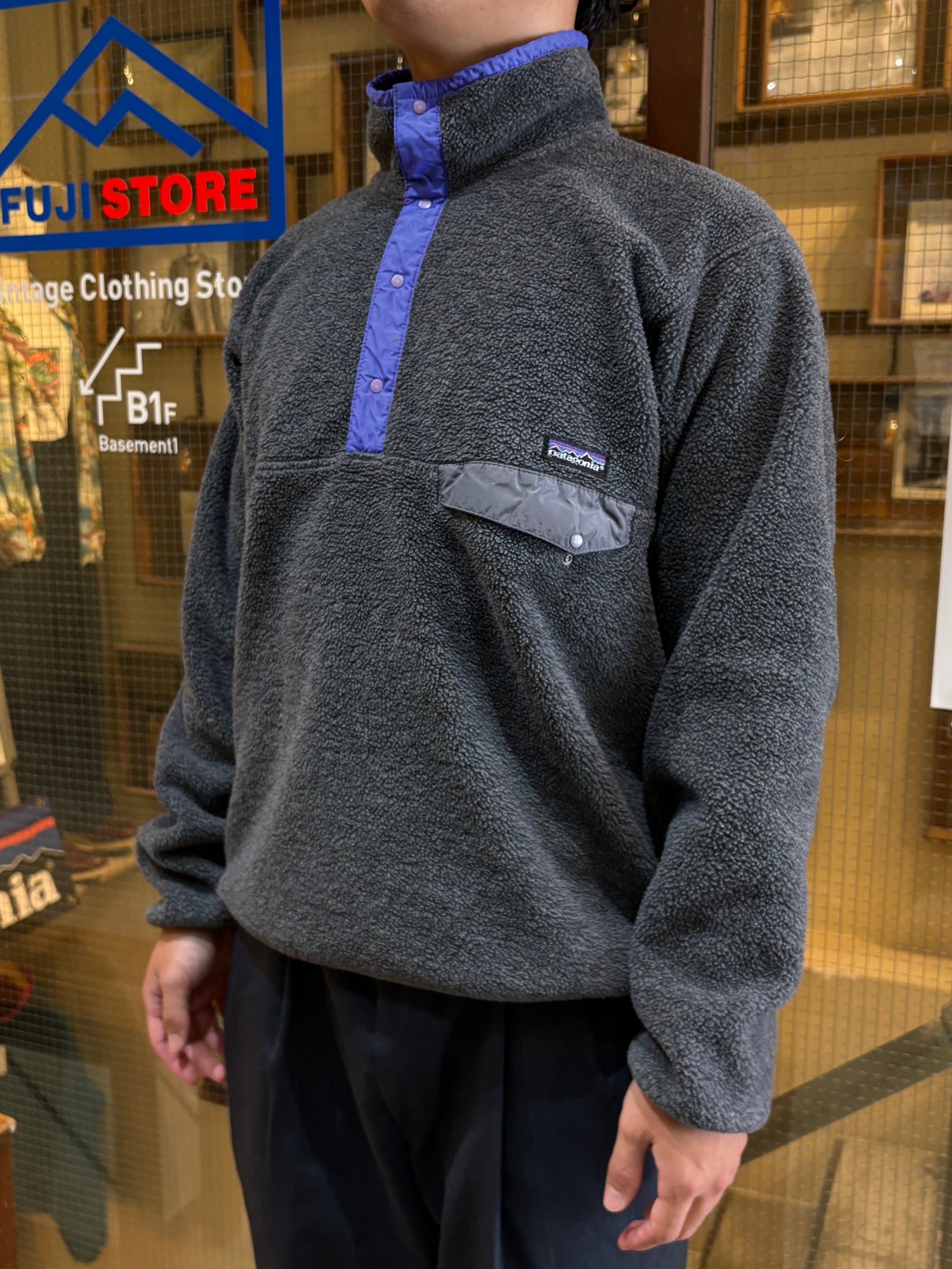 90's PATAGONIA「SYNCHILLA Snap-T」USA製 フリースジャケット