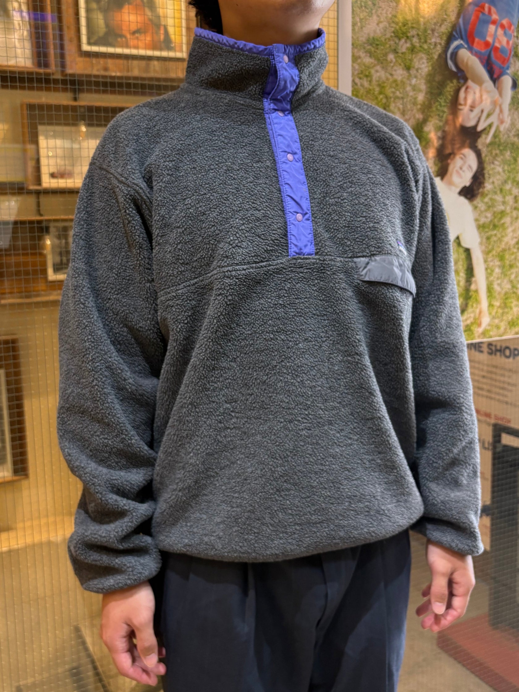 90's PATAGONIA「SYNCHILLA Snap-T」USA製 フリースジャケット