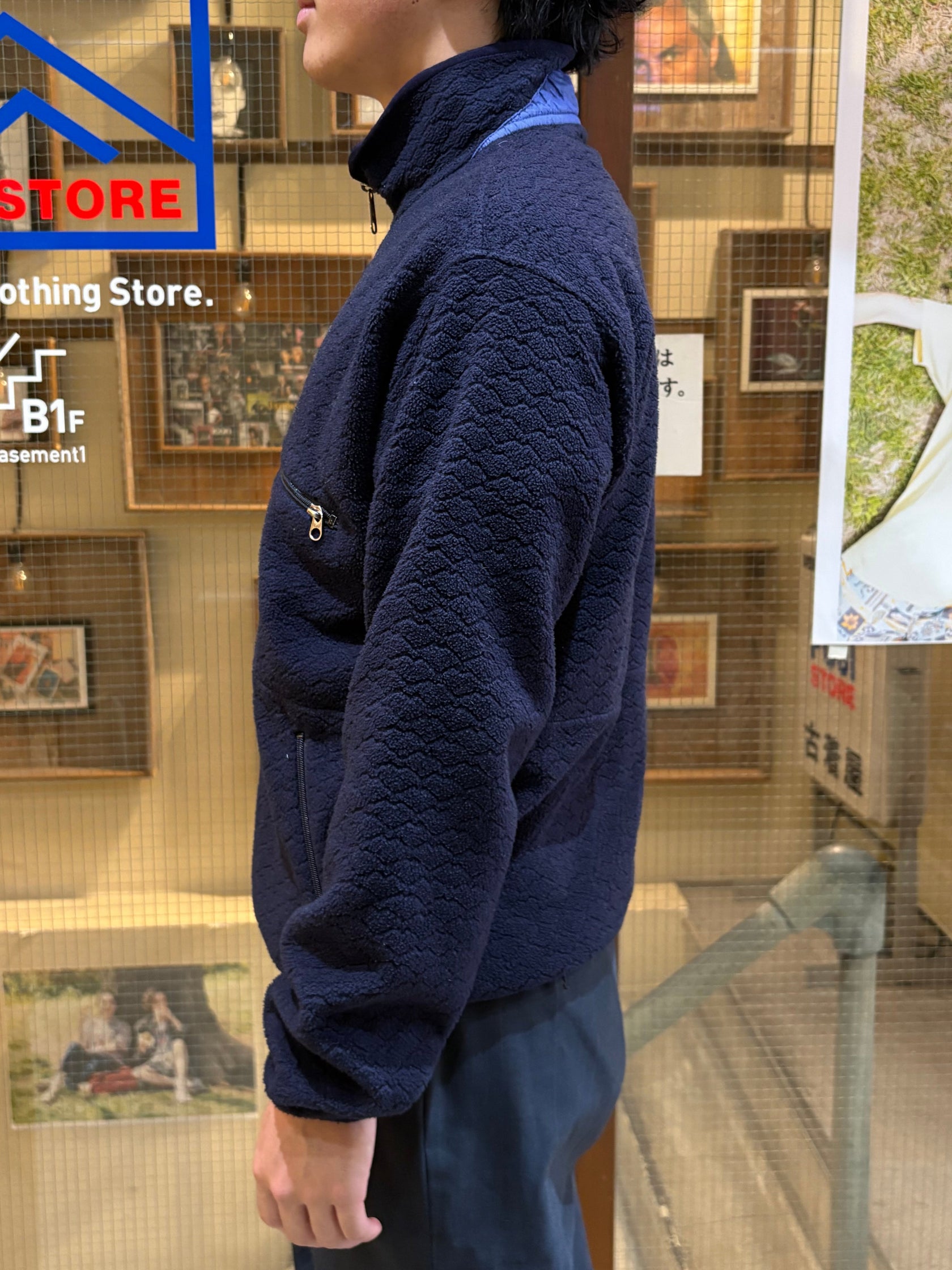 90's PATAGONIA「SYNCHILLA 3-D Pullover」USA製 フリースジャケット