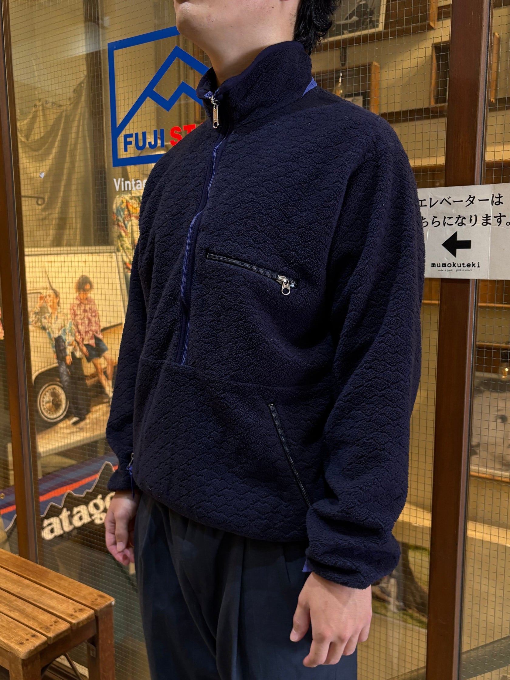 90's PATAGONIA「SYNCHILLA 3-D Pullover」USA製 フリースジャケット