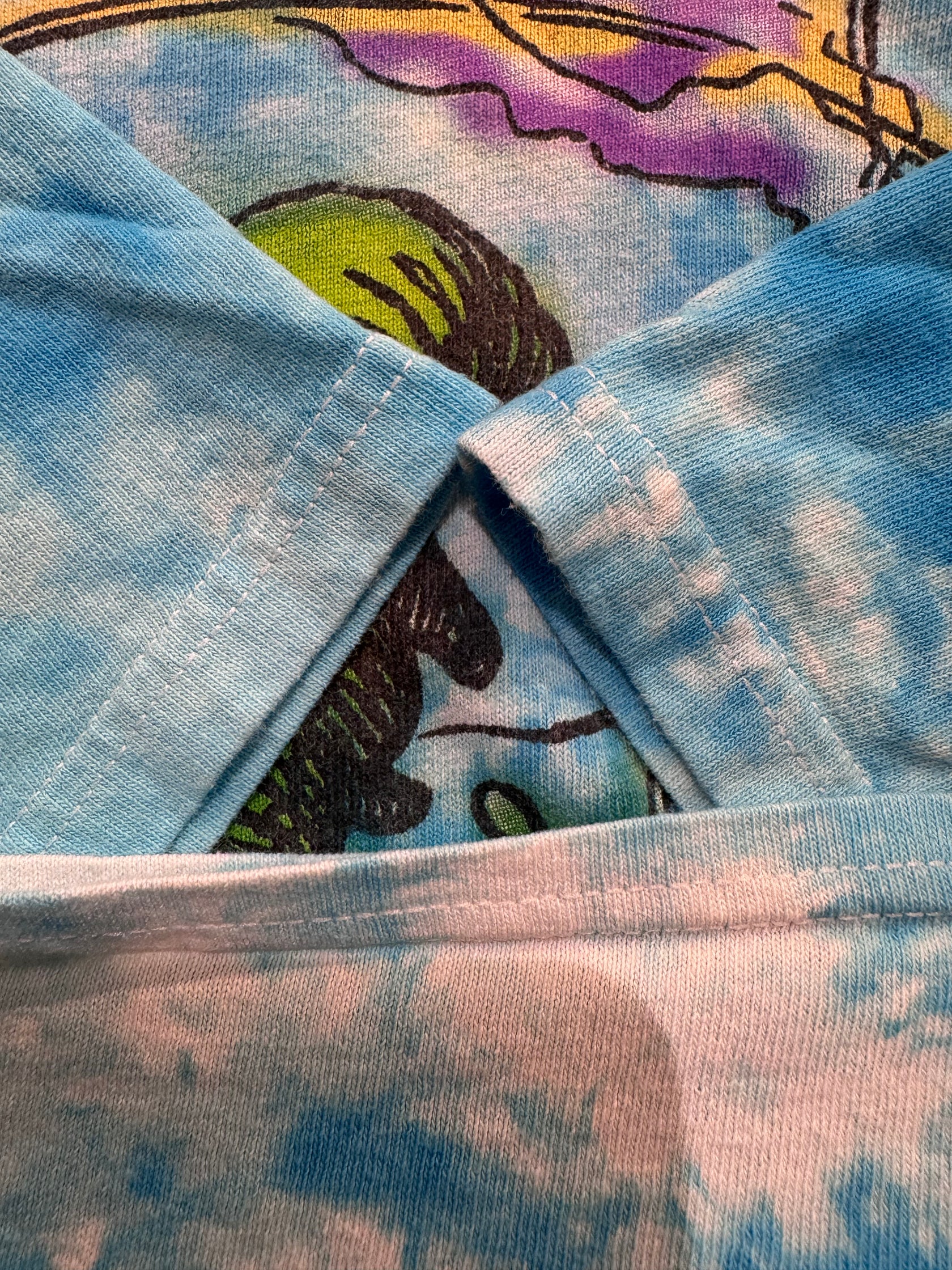 00's DELTA PRO WEIGHT 「Alice in wonderland」 タイダイTシャツ