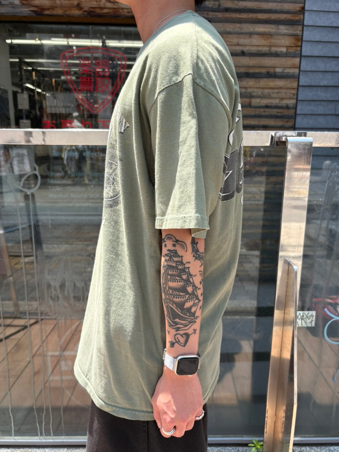 00's HARLEY-DAVIDSON「WLA-45 Motorcycle」USA製 ハーレーTシャツ