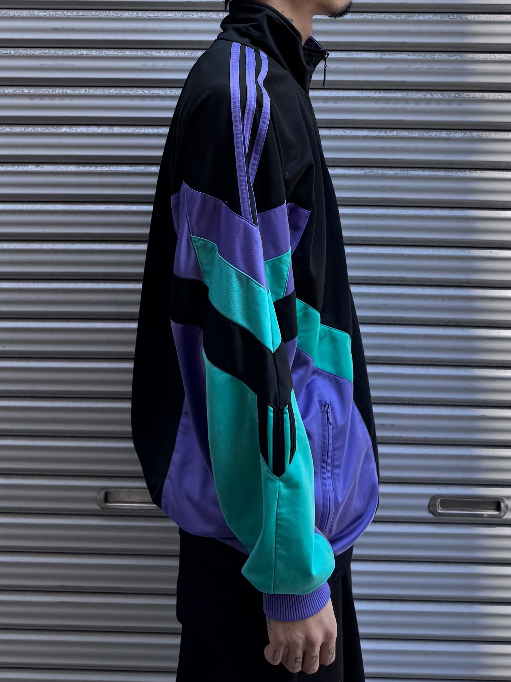 90's adidas「trefoil」トラックジャケット
