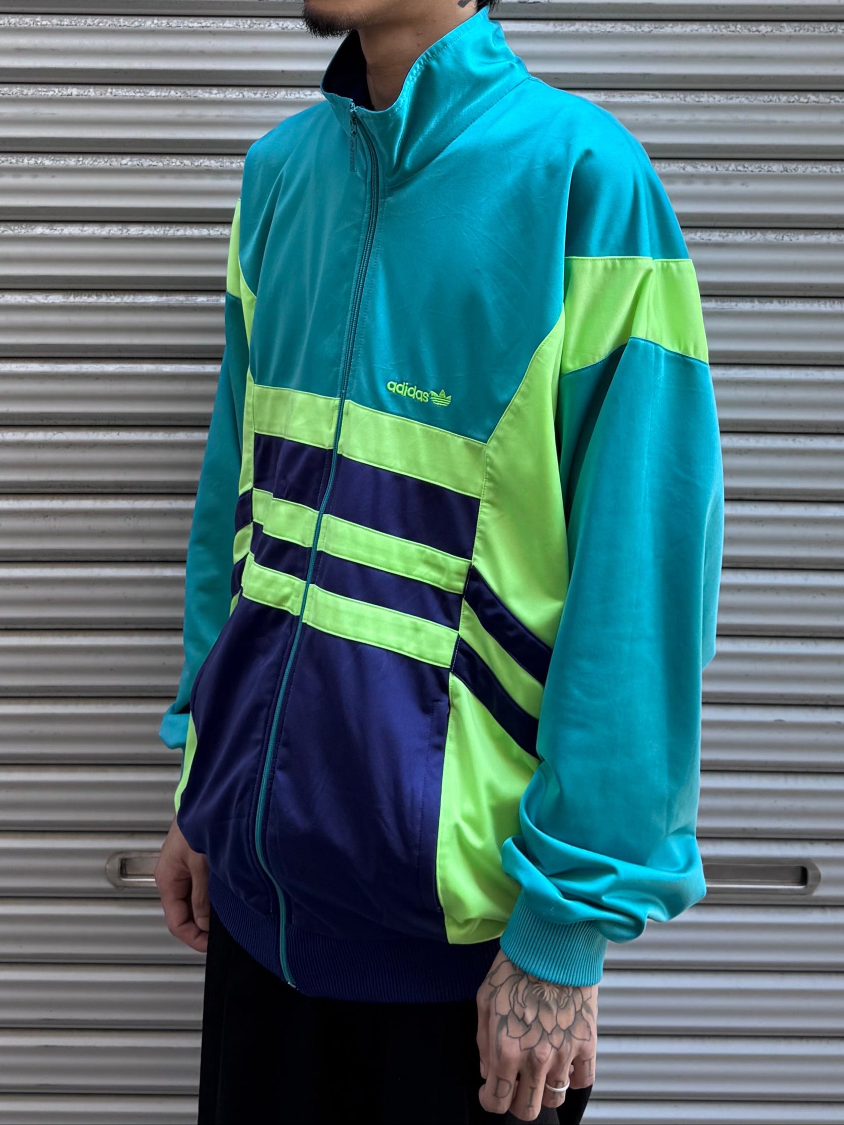 80's adidas「trefoil」トラックジャケット