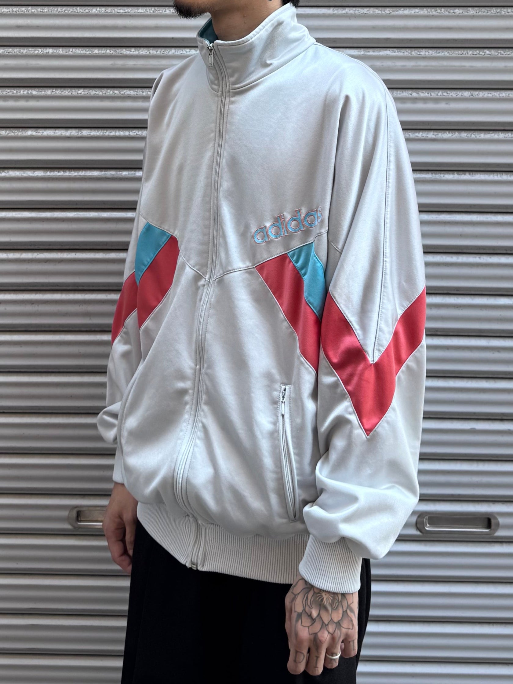 80's adidas「万国旗タグ」トラックジャケット