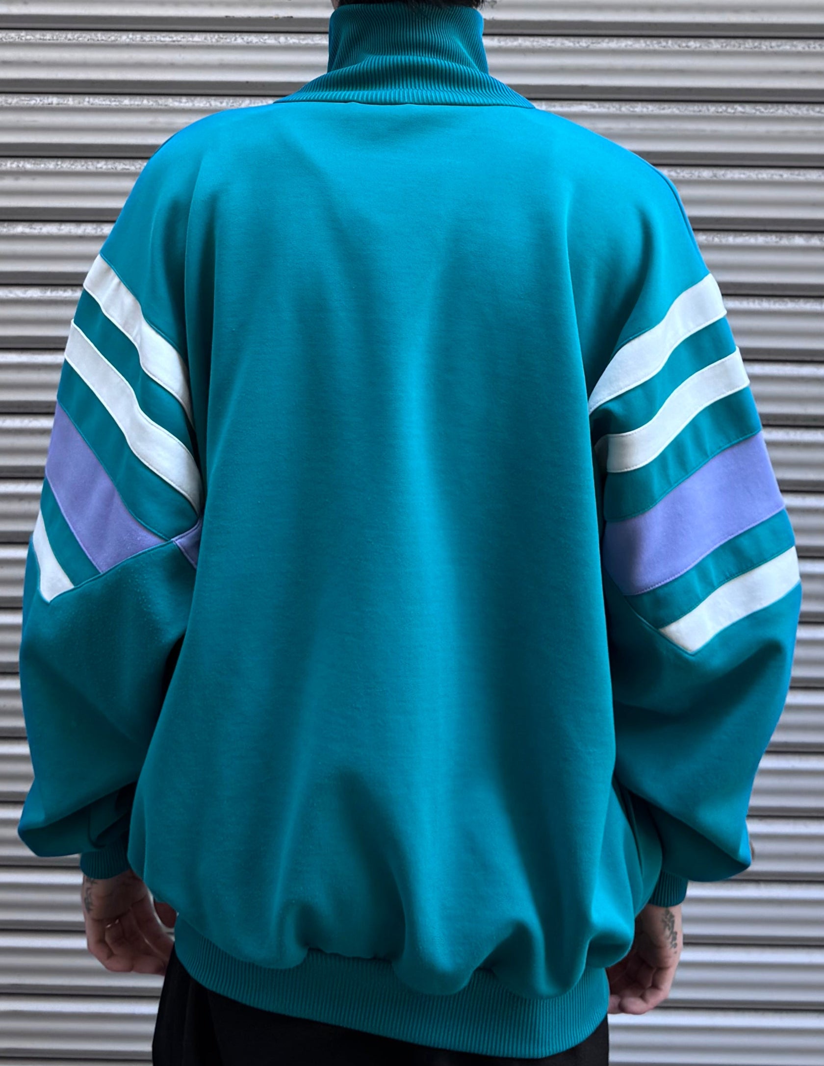 80's adidas「万国旗タグ」トラックジャケット