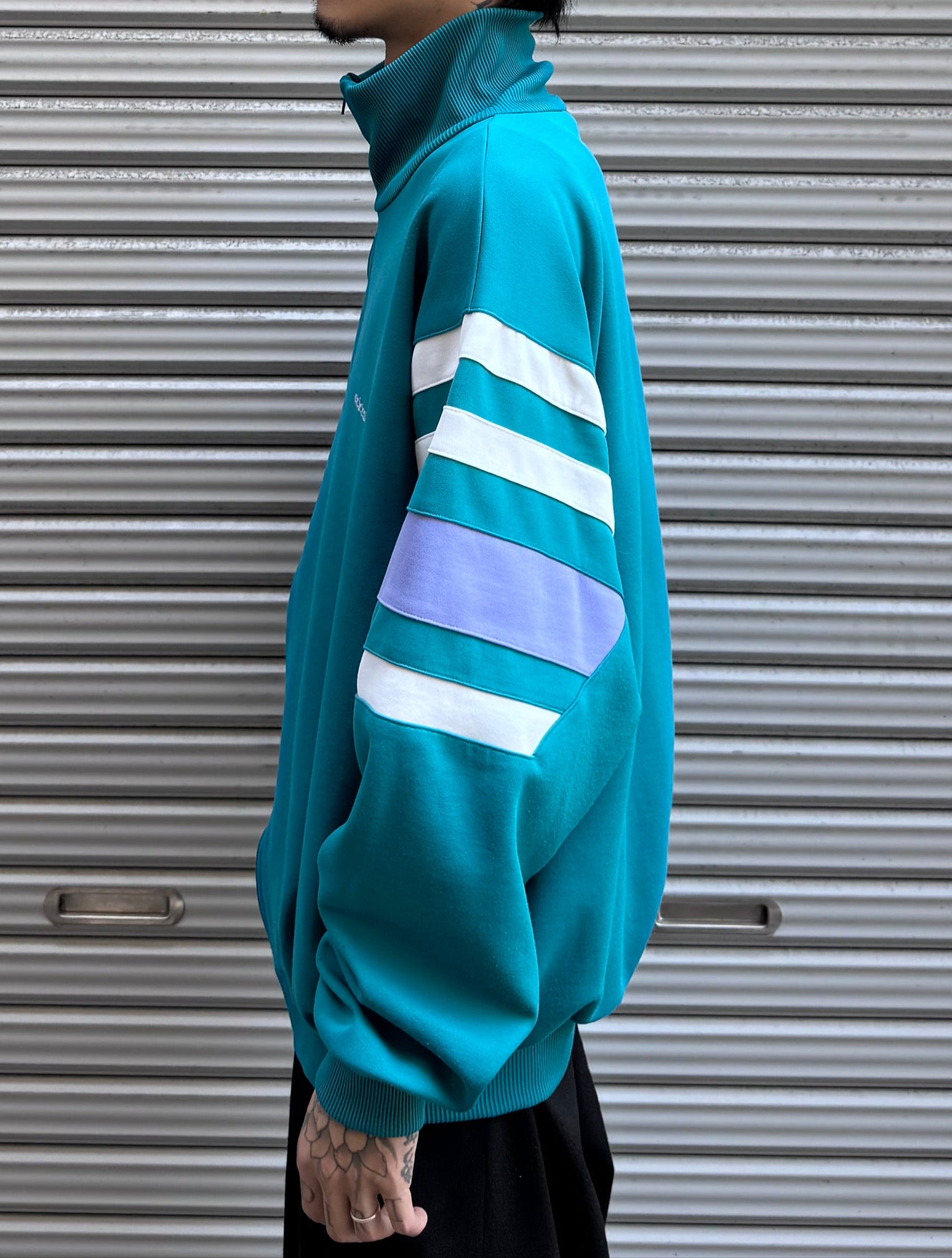 80's adidas「万国旗タグ」トラックジャケット