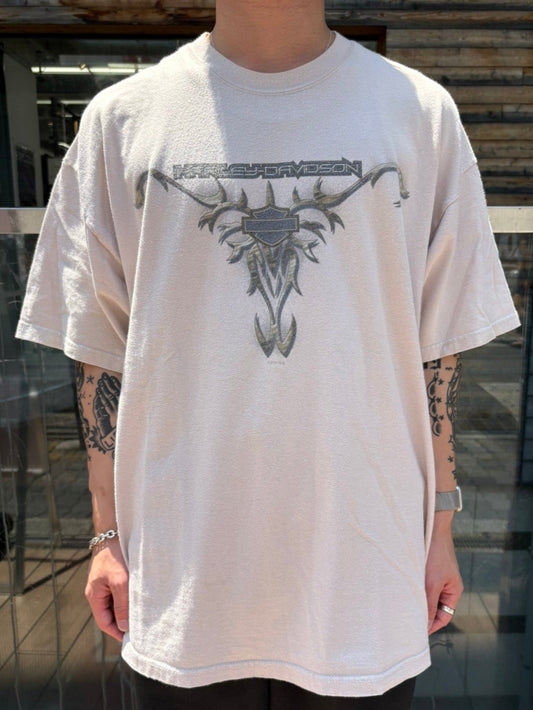 00's HARLEY-DAVIDSON「RENO Tribal」USA製 ハーレーTシャツ