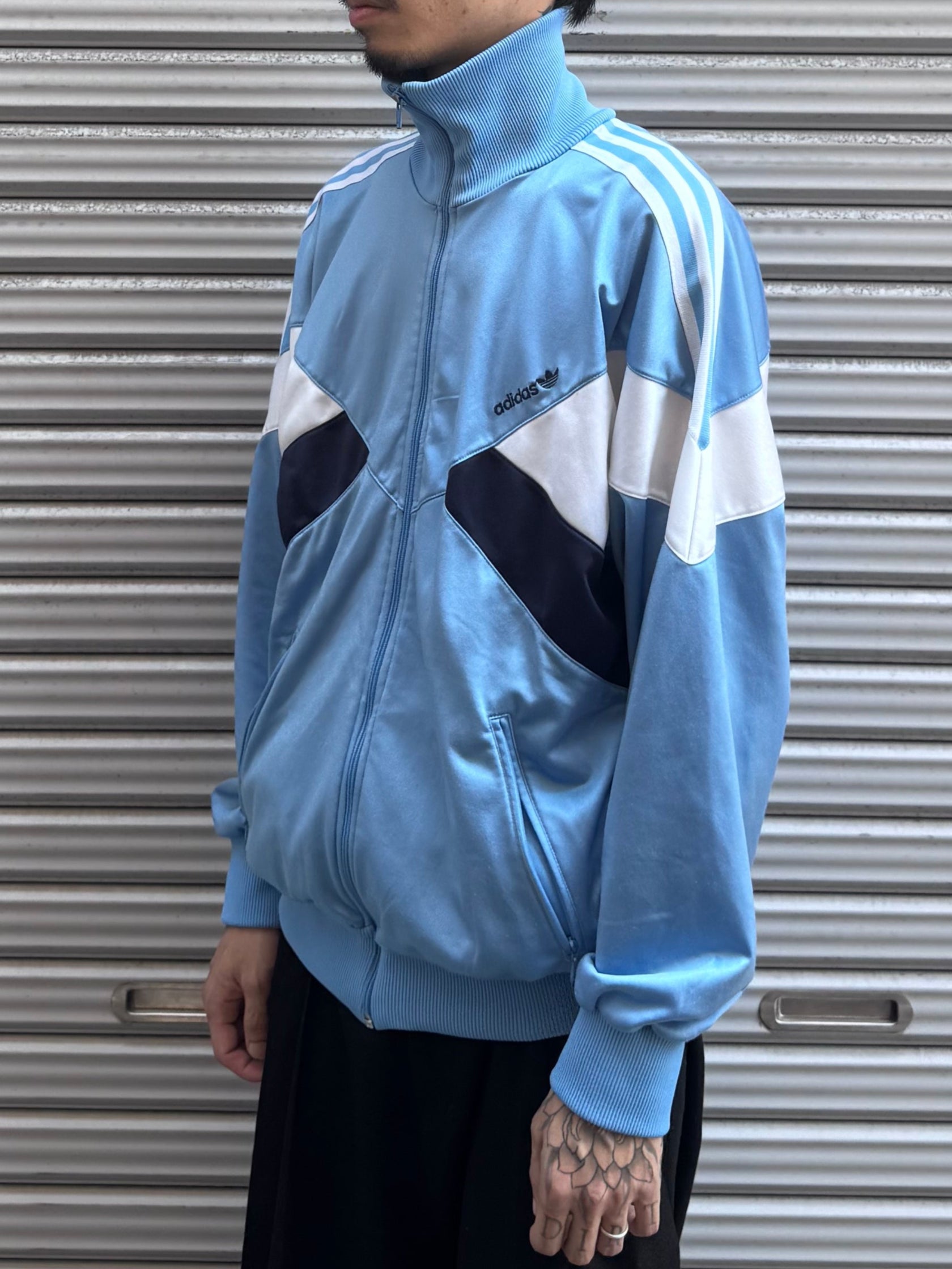 80's adidas「万国旗タグ」トラックジャケット