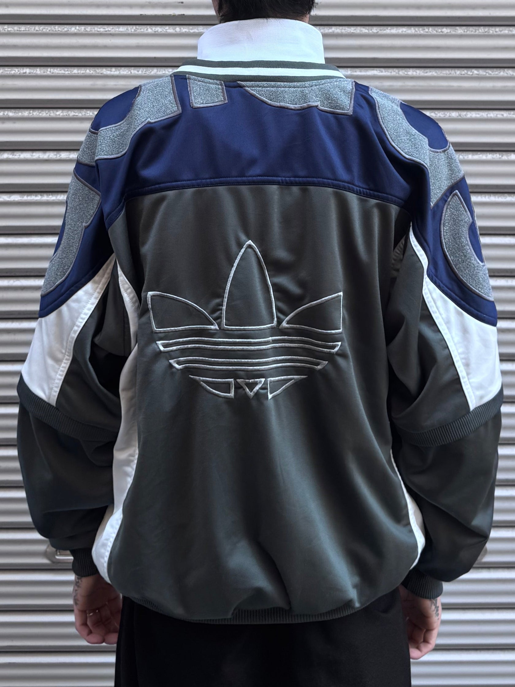 90's adidas「trefoil」トラックジャケット