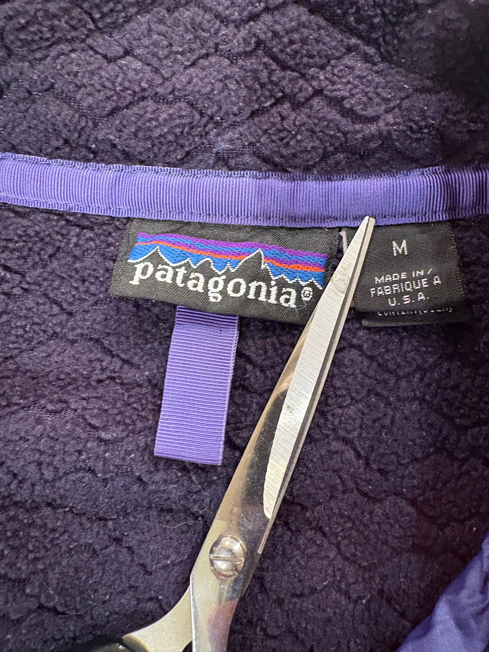 90's PATAGONIA「SYNCHILLA 3-D Pullover」USA製 フリースジャケット
