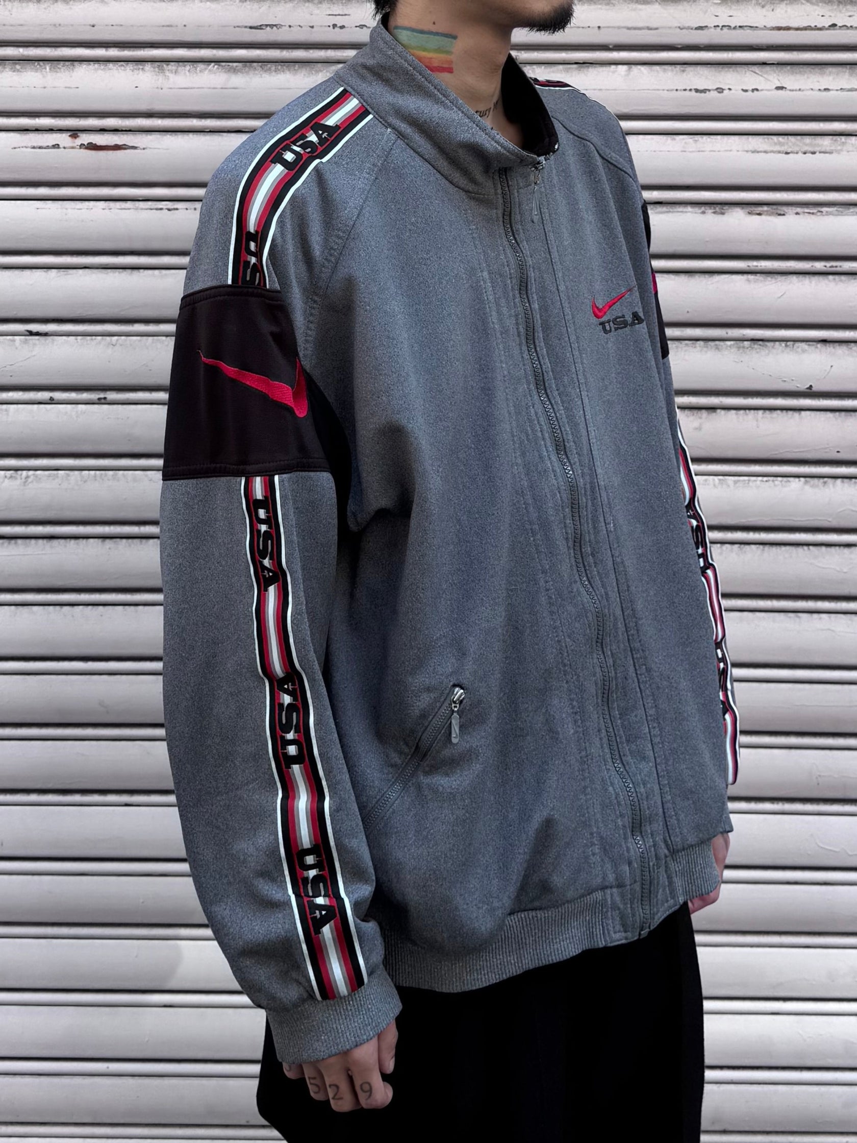 90's NIKE「USA」トラックジャケット