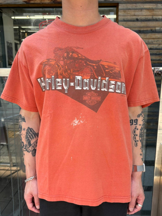 00's HARLEY-DAVIDSON「Space Coast Florida」USA製 ハーレーTシャツ
