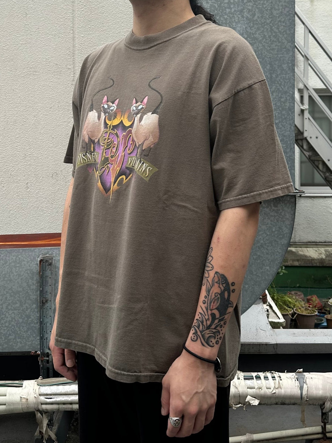 90's DISNEY 「SI&AM」キャラクターTシャツ