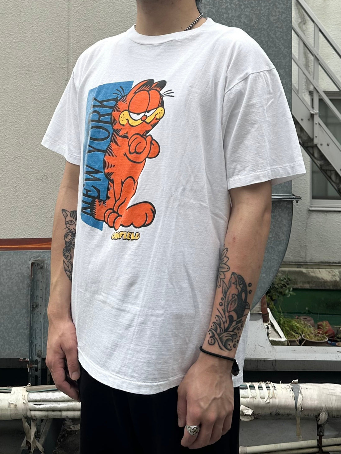 90's GARFIELD キャラクターTシャツ