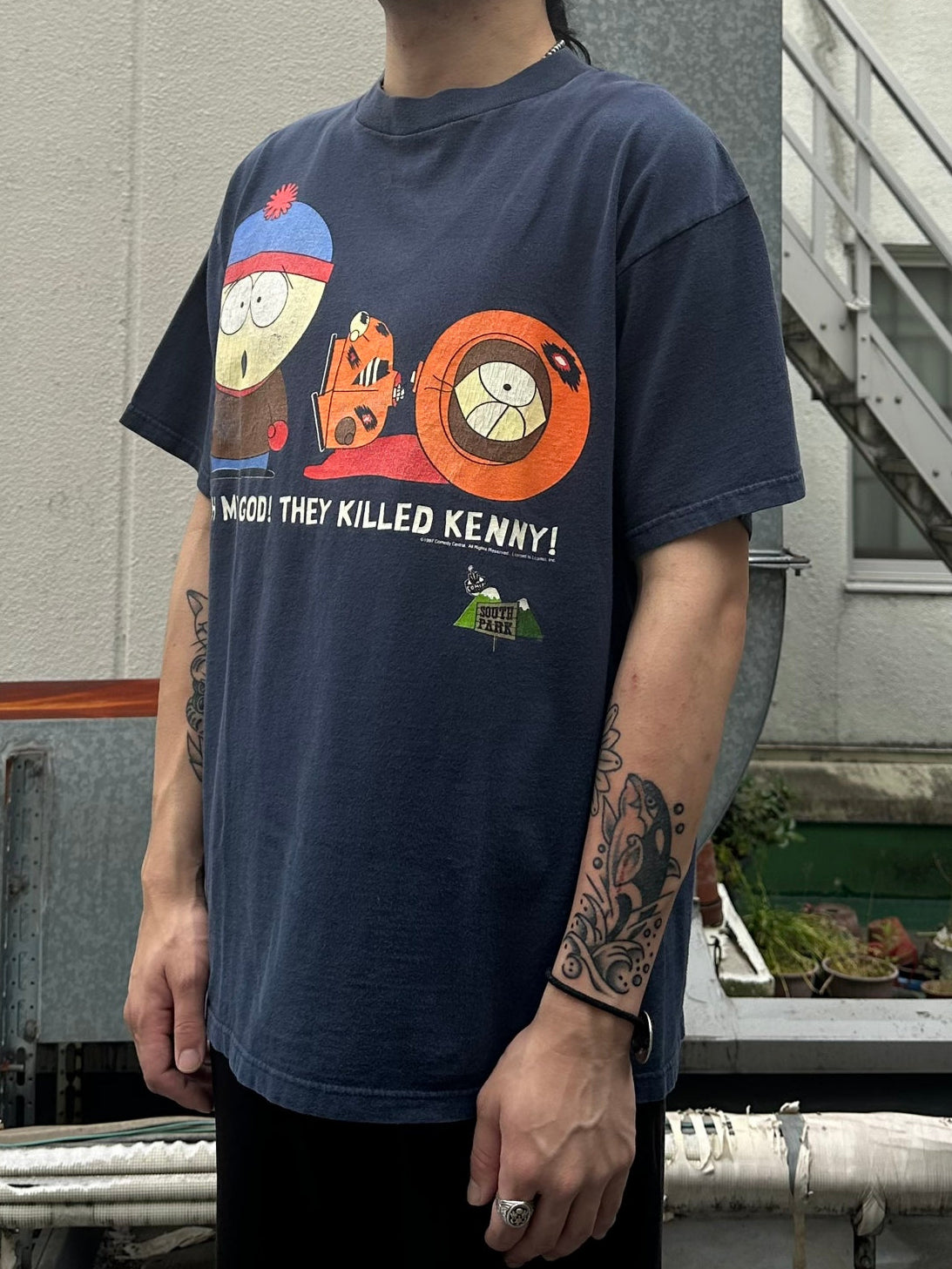 90's SOUTH PARK 「Cartman・Kenny・キャラクターTシャツ