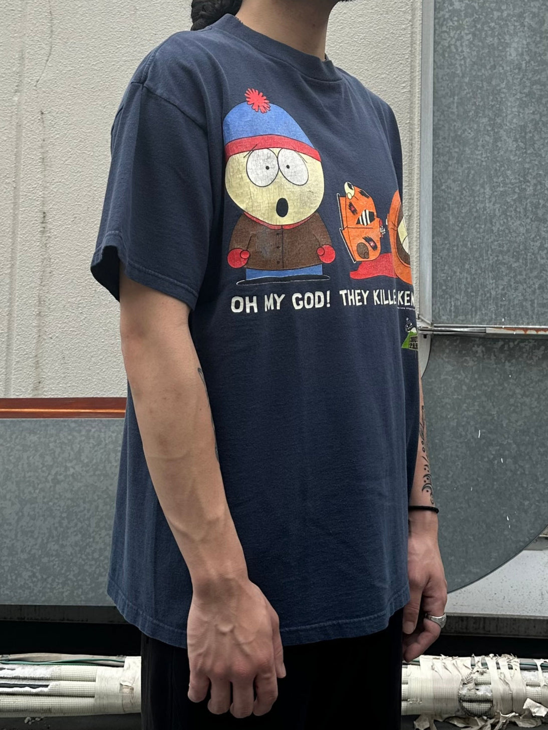 90's SOUTH PARK 「Cartman・Kenny・キャラクターTシャツ