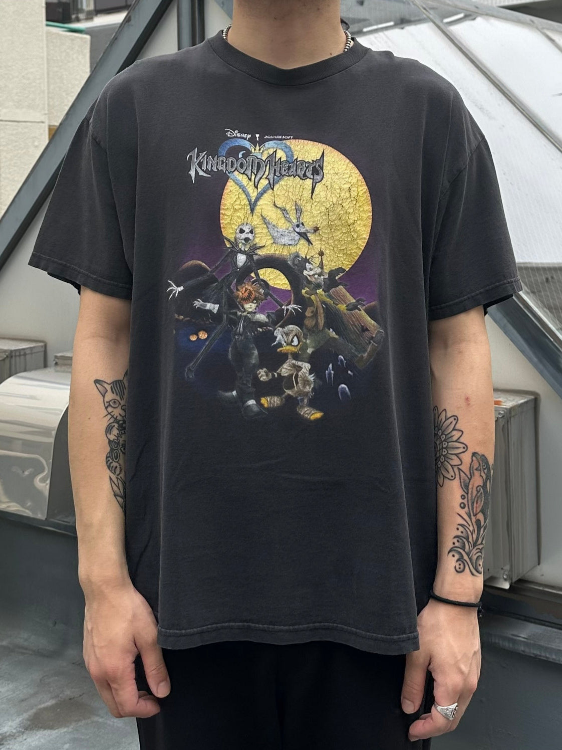 00's DISENY × KINGDOM HEARTS キャラクターTシャツ