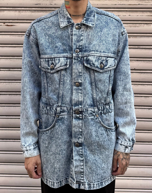 80's Levi's「chemical wash」デニムカバーオール