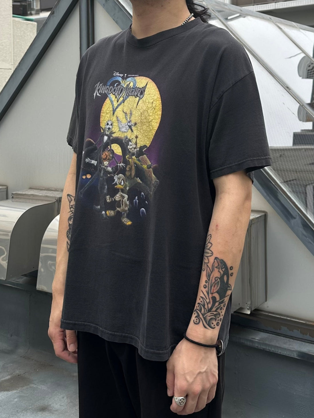 00's DISENY × KINGDOM HEARTS キャラクターTシャツ