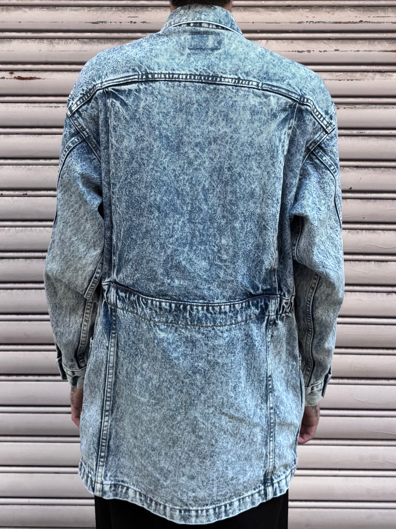 80's Levi's「chemical wash」デニムカバーオール