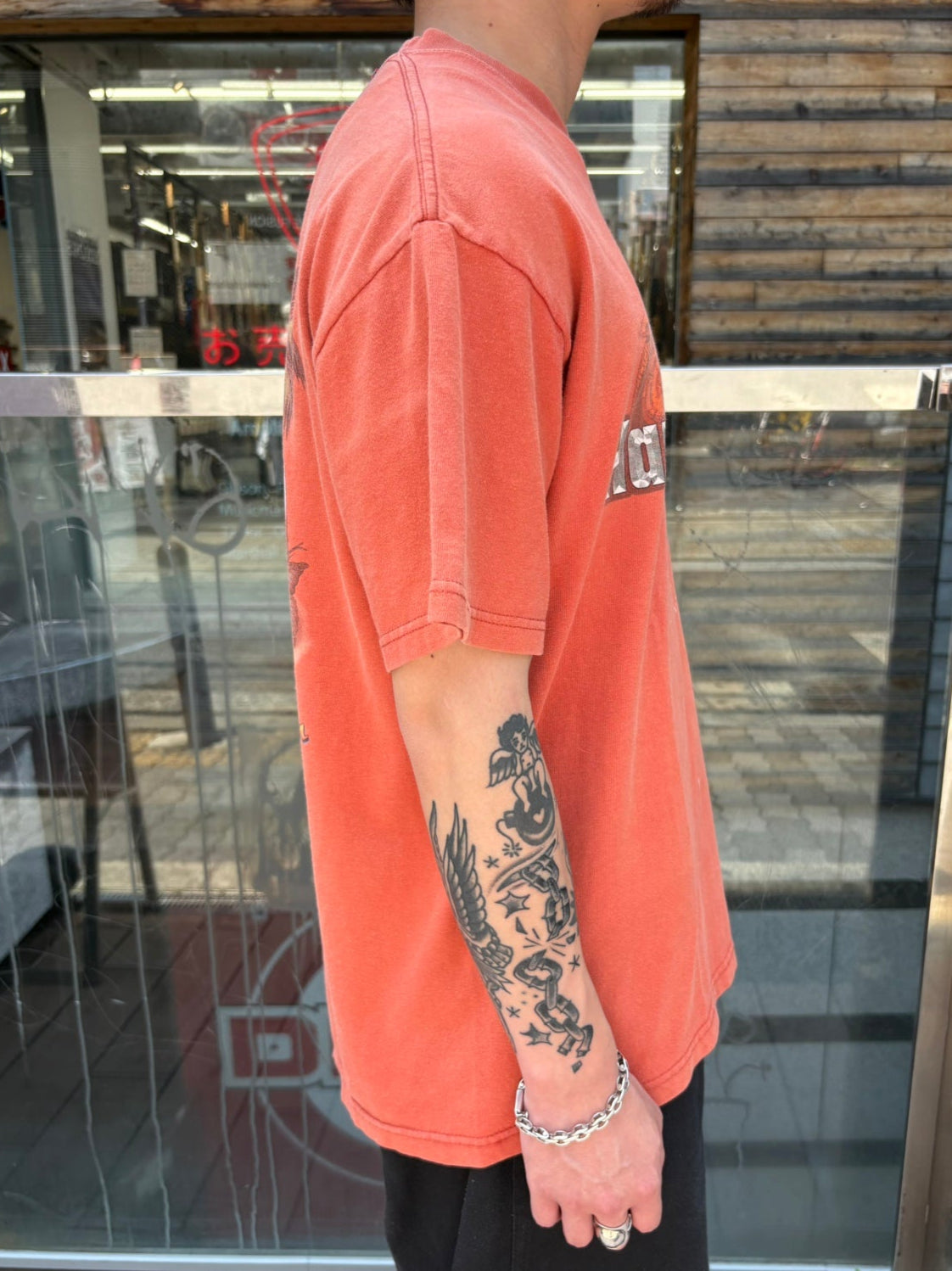 00's HARLEY-DAVIDSON「Space Coast Florida」USA製 ハーレーTシャツ